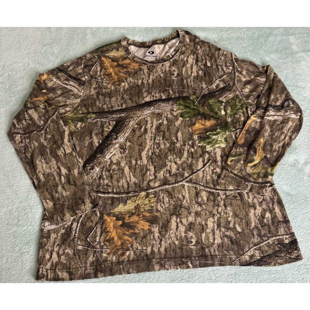 Mossy Oak 2XL Long Sleeve Shirt Hunting Fall